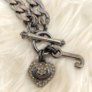 Rare juicy couture status necklace